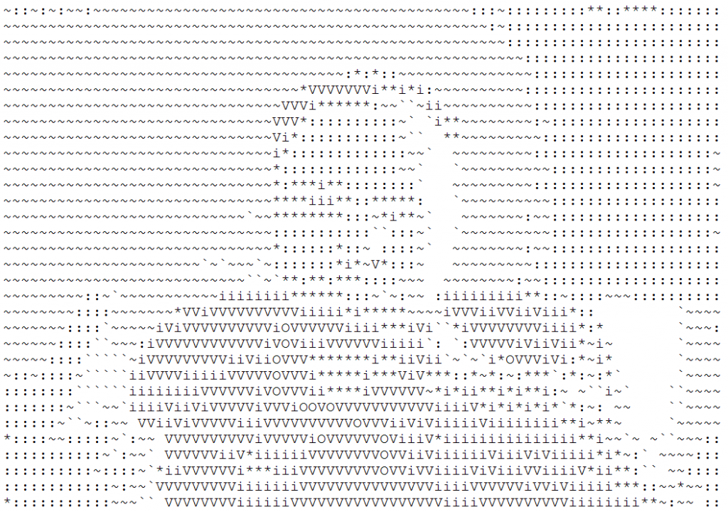 ich in ASCII